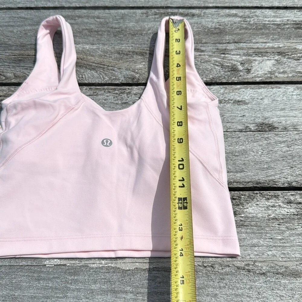 lululemon Align Tank‎ Top strawberry milkshake pink size 0 xs $68 - Picture 6 of 7